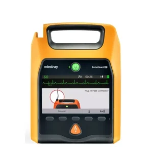 Mindray BeneHeart D1 Pro AED Defibrillator 7" Display Biphasic 360J ECG Monitoring