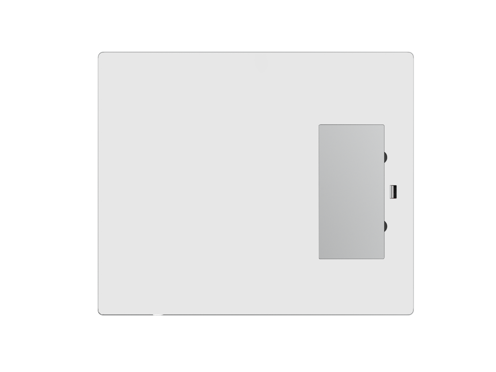 Original reference image showing the rear of the flat panel detector